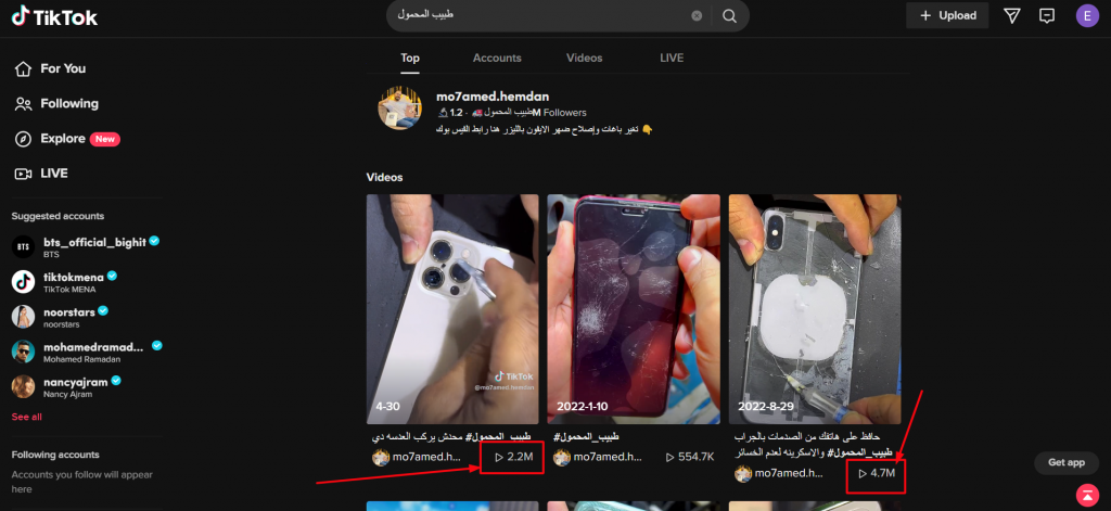 TikTok Influencers in Egypt in Tech