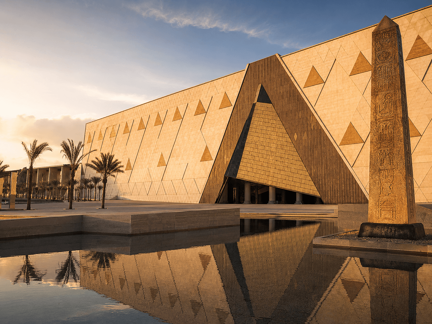 Grand Egyptian Museum in Giza, Egypt