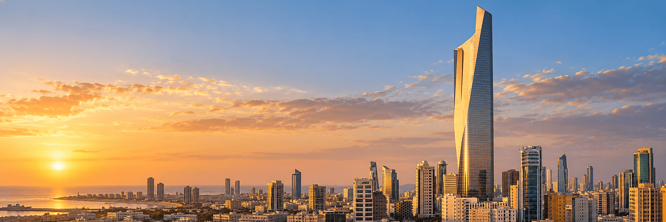 Kuwait skyline