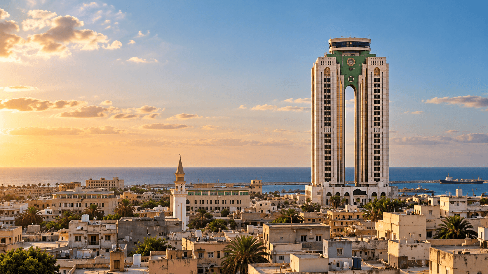Libya skyline
