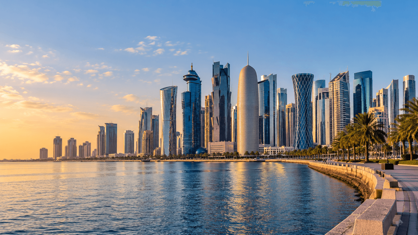 Qatar skyline